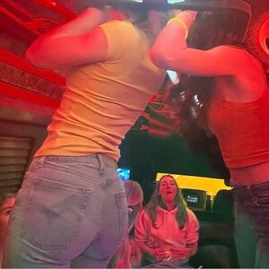 These are Levi’s size 24, and are super cute but just don’t fit me anymore.